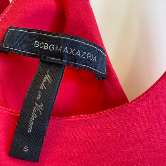 Bright pink BCBG Max Azria maxi dress - Picture 2 of 5